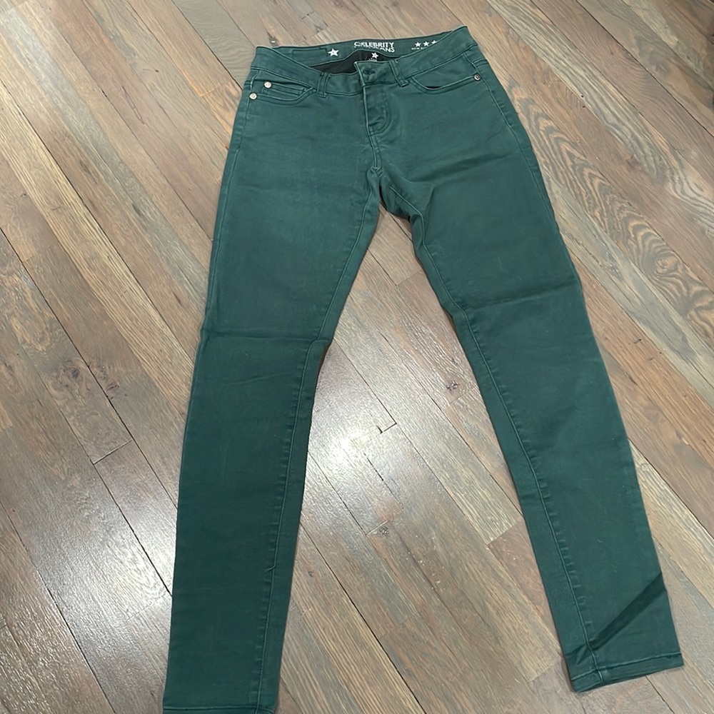 Green jeans